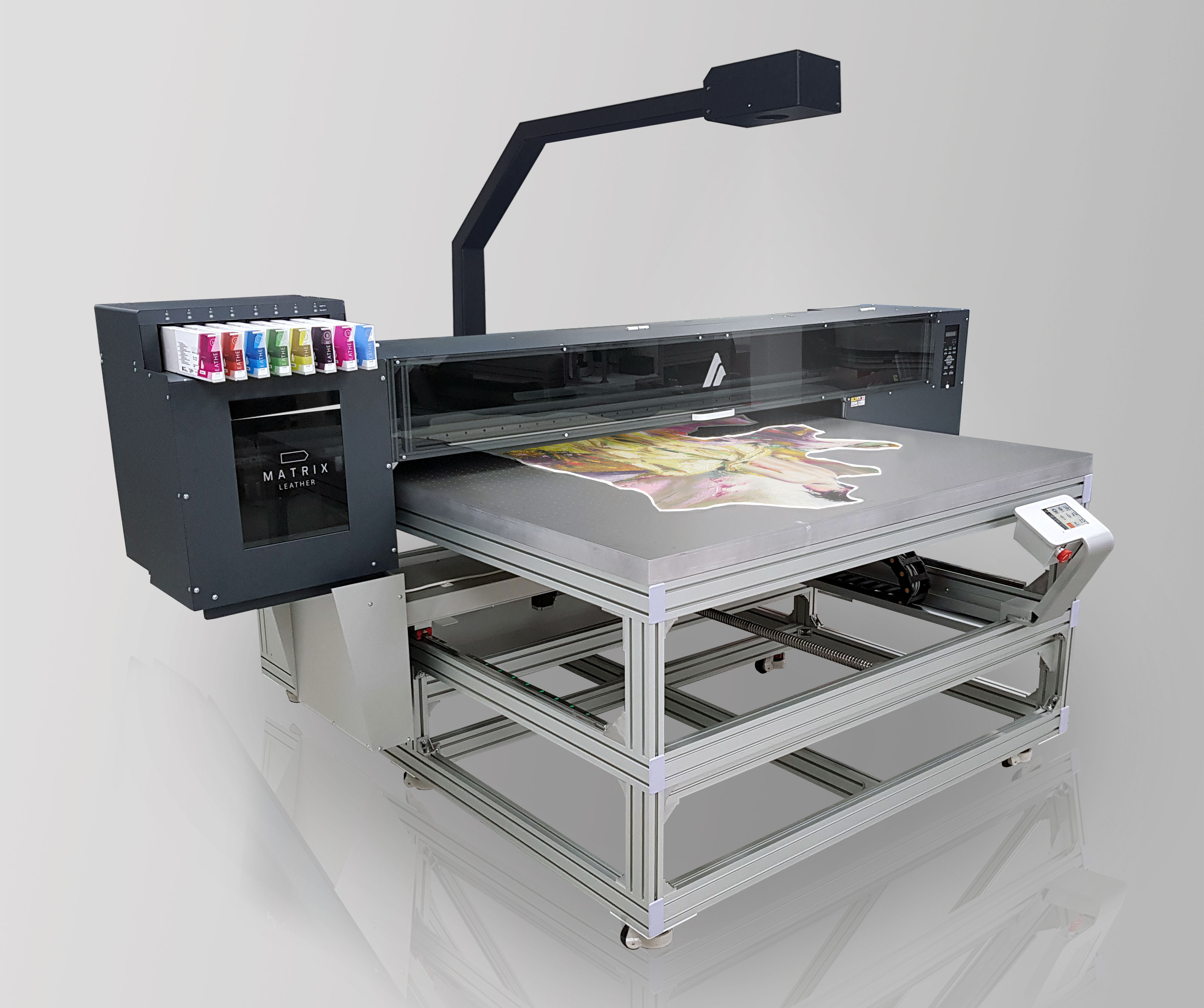 Azonprinter has announced the Azon Matrix Leather direct-to-substrate press