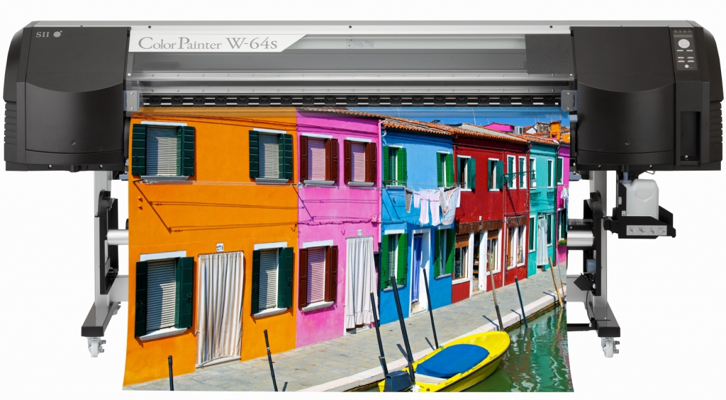ColorPainter W-64s and W-54s Low-Solvent Printers from Seiko - Big Picture