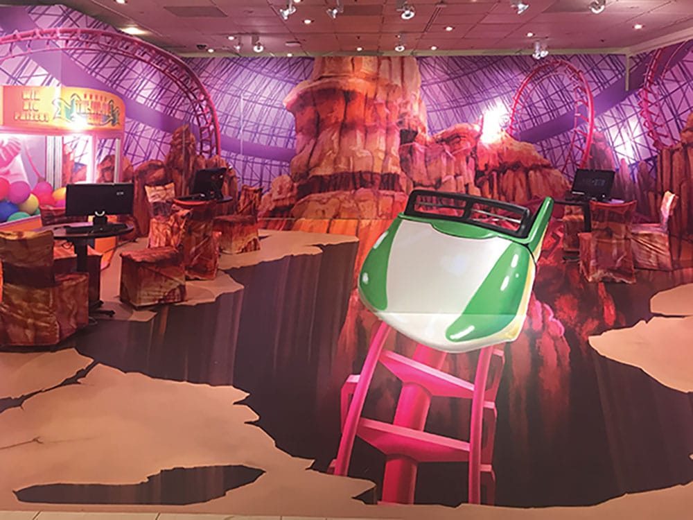 “Building a 3D rendering of the view inside the theme park dome was so much fun for both companies,” says Richards. “It gave us the opportunity to be creative and innovative at the same time.”