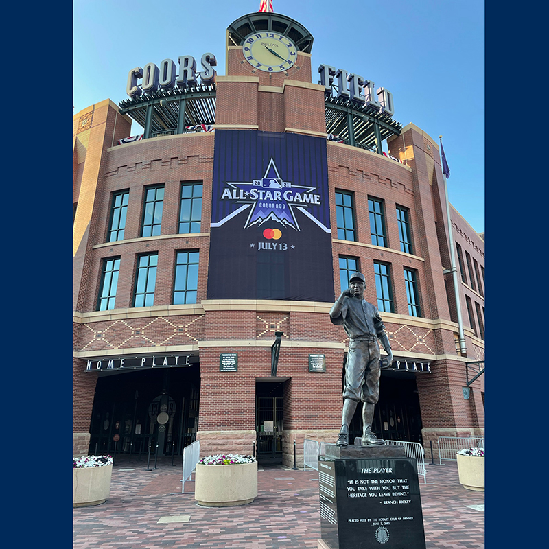 13 Photos of a Ballpark’s New Branding for the 2021 MLB All-Star Game