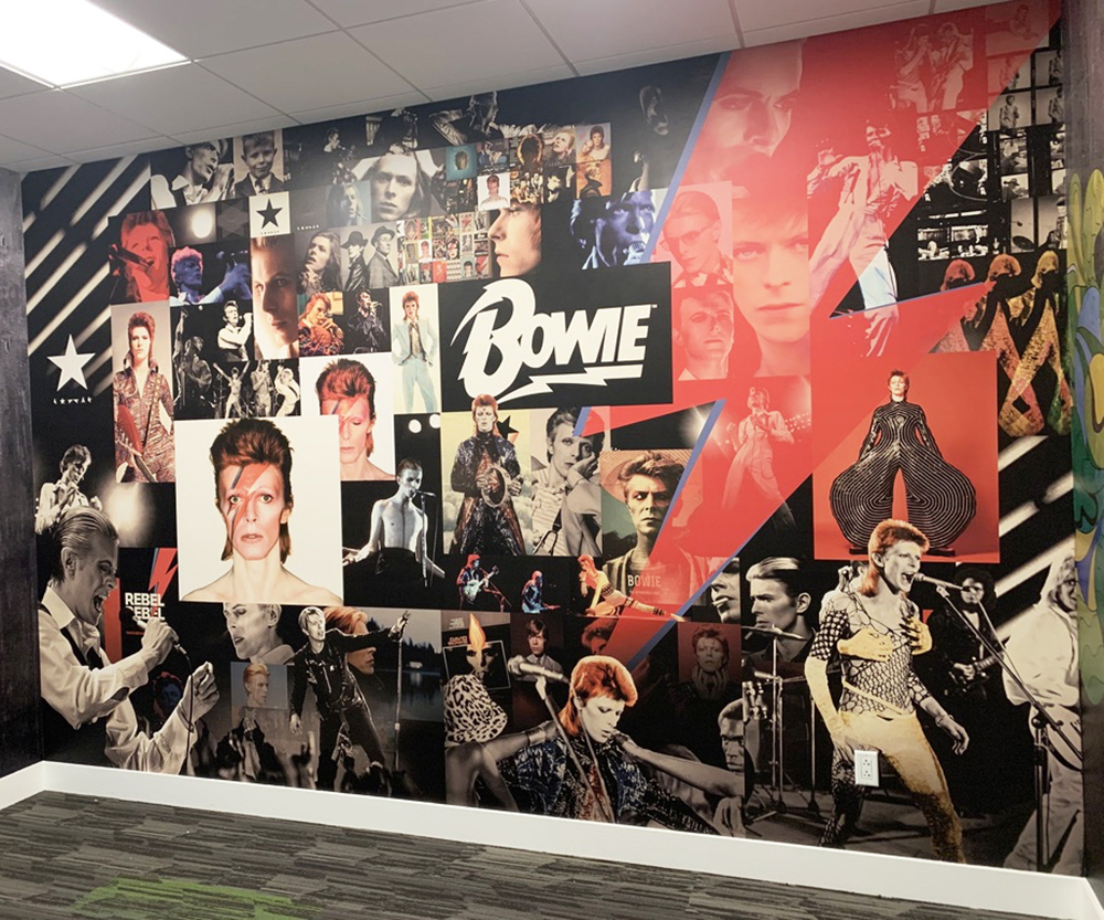 12 Wall Graphics Help Complete an Office Renovation