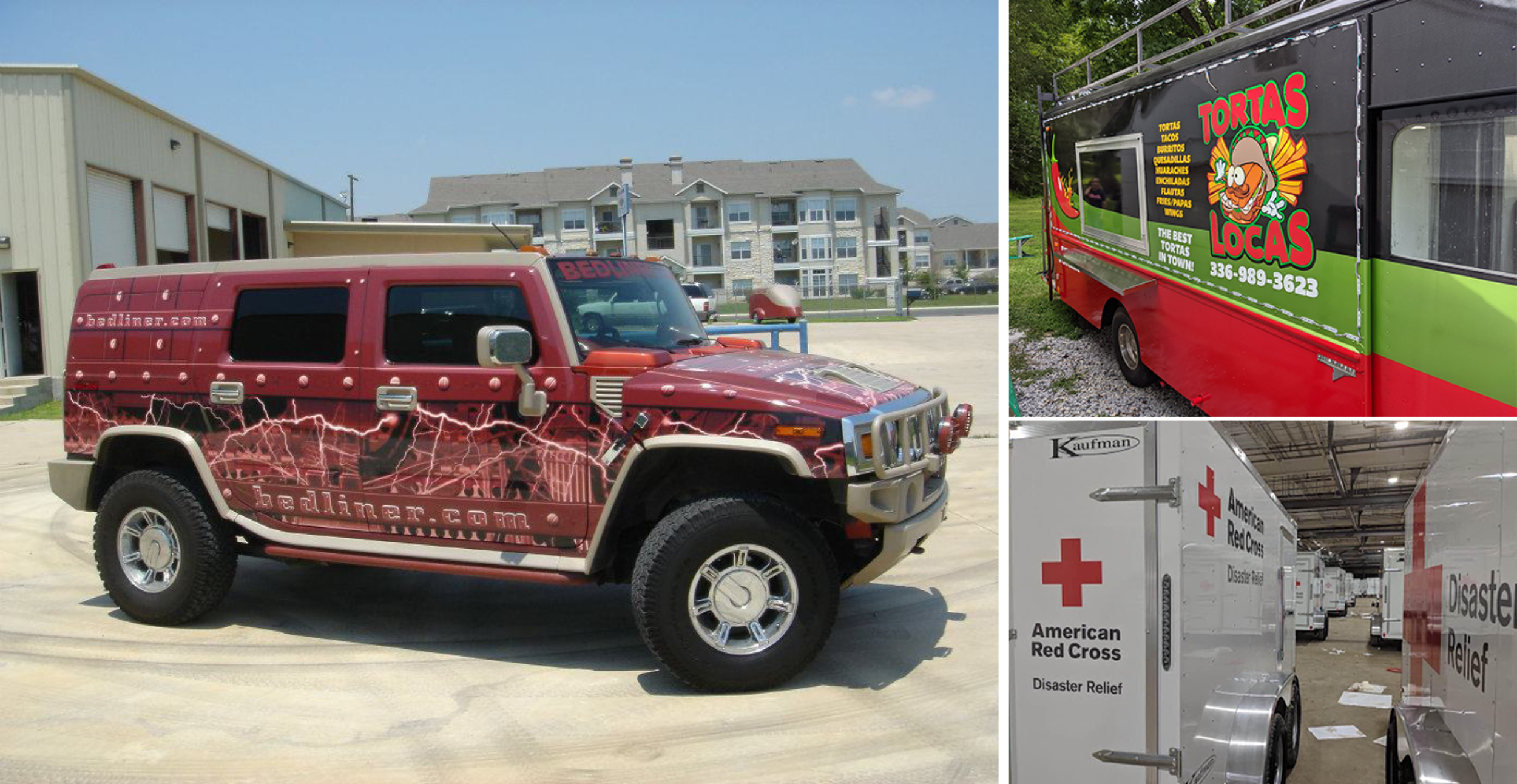 Vehicle wraps are just one of Stonetree Signs' specialties. 