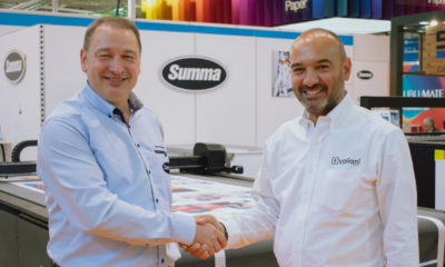 Pictured are Geert Pierloot, managing director at Summa (left) and Nico Valiani, CEO of Valiani (right).