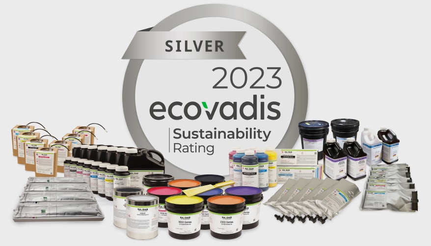Nazdar has been awarded the Silver EcoVadis Medal for sustainability.