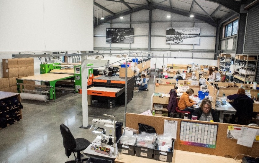NOPINZ now runs the majority of their production out of its microfactory in Devon, UK