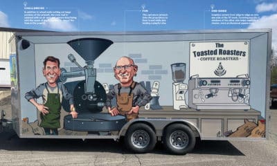 Toasted Roasters truck wrap
