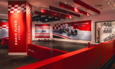 Radio Flyer launches immersive flagship store thanks to ER2 Image Group and its Applied Surfaces division.